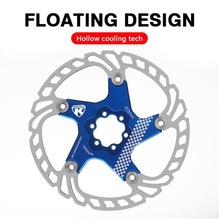 KOOTU bicycle disc brake floating design hollow cooling tech disc brake rotor-KOOTU BIKE