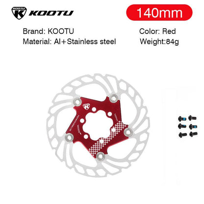 KOOTU 140mm disc brake rotor for bikes