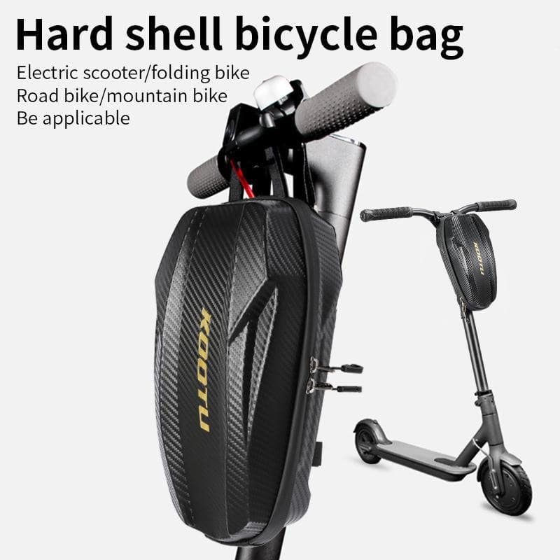 Big Capacity Handlebar Bag Hard Shell Waterproof Electric Scooter Front Bag - KOOTUBIKE