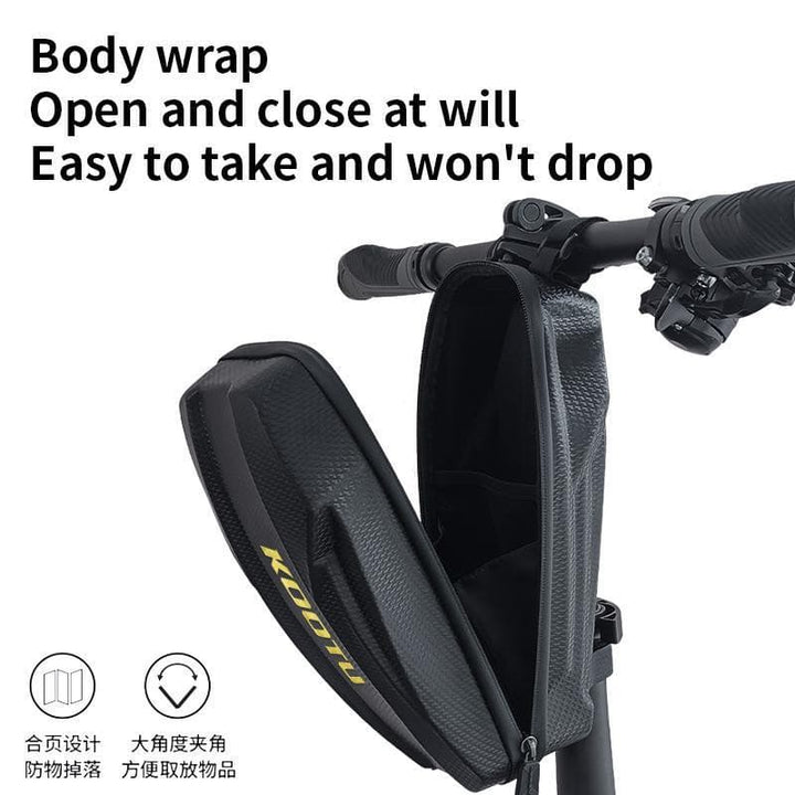 Big Capacity Handlebar Bag Hard Shell Waterproof Electric Scooter Front Bag - KOOTUBIKE