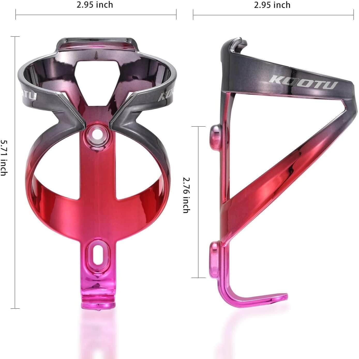 Colorful Electroplating Engineering Plastic Road Bike Water Bottle Holder Bicycle Accessories - KOOTUBIKE