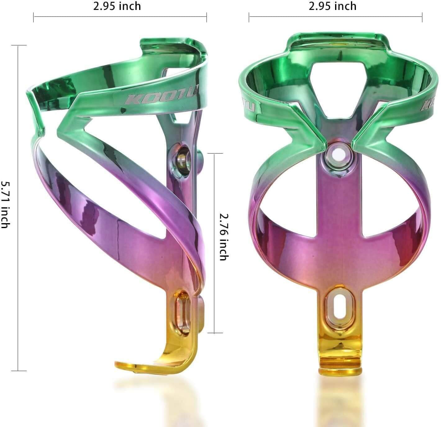Colorful Electroplating Engineering Plastic Road Bike Water Bottle Holder Bicycle Accessories - KOOTUBIKE