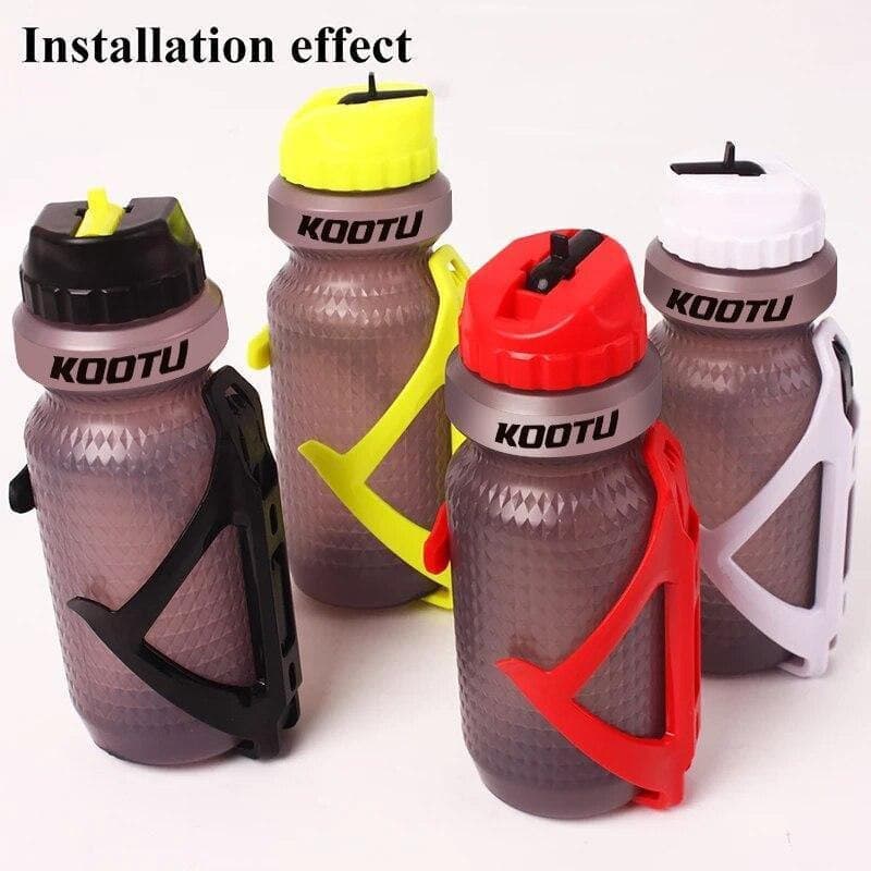 KOOTU Bicyle Water Bottle Holder with Tire Lever Hidden Tyre Lever - KOOTUBIKE