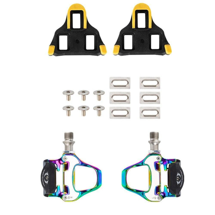 KOOTU Colorful Clipless Pedals Road Bike Pedals Cycling Pedals - KOOTUBIKE