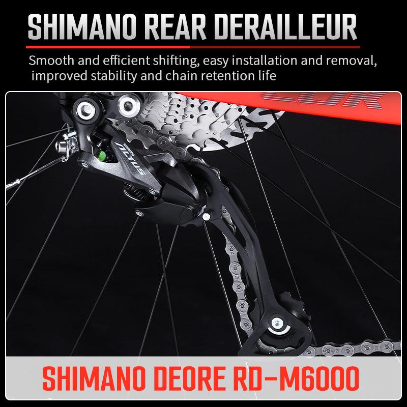 KOOTU DECK6.0 Carbon Fiber Mountain Bike With Shimano Deore M6000 Groupset - KOOTUBIKE