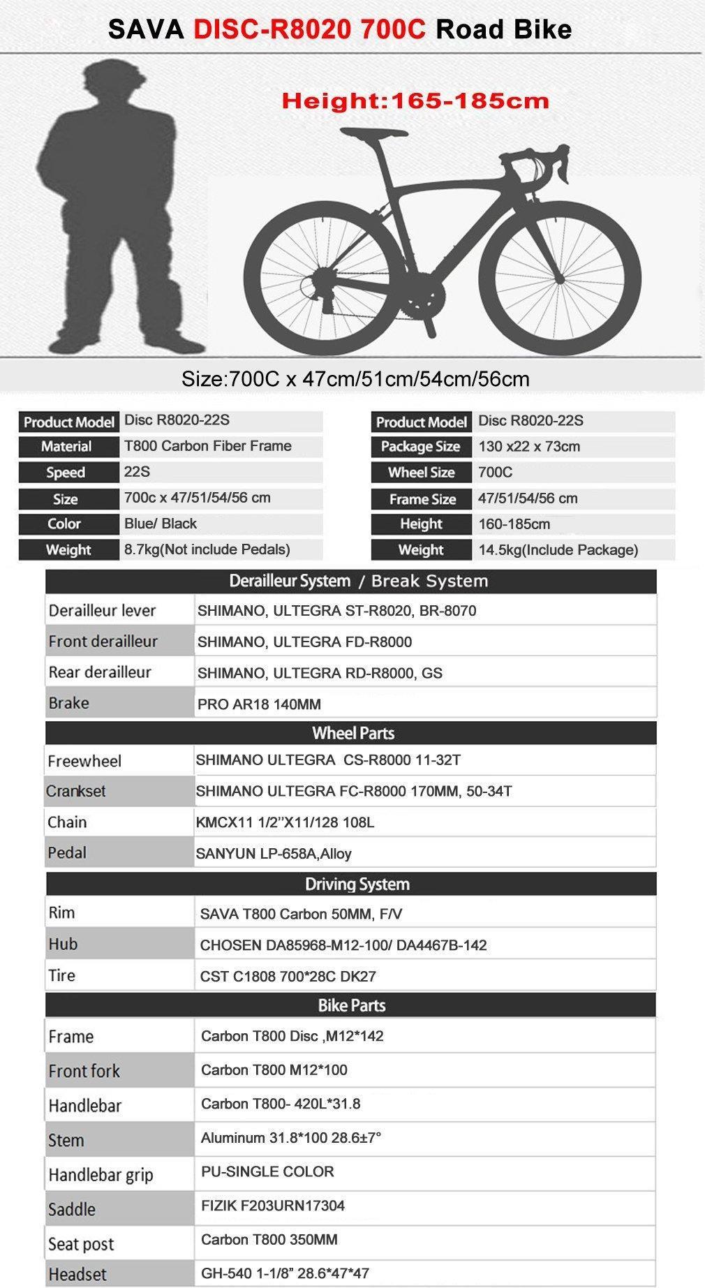 KOOTU Full Carbon Fiber Road Bike R8020 Disc Brake Carbon Racing Bicycle - KOOTUBIKE