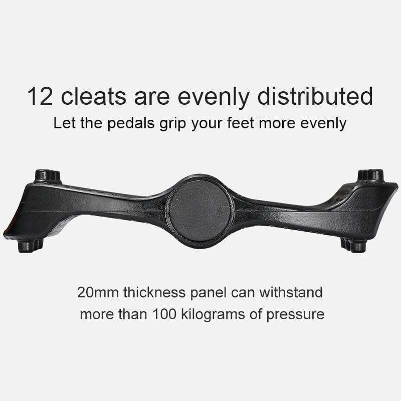 Kootu mountain bike pedals mtb aluminum pedal 9/16 universal for mtb bicycle foot pedal aluminum complete with light reflect plate - KOOTUBIKE