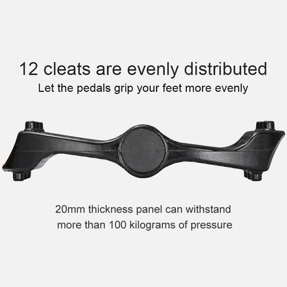 Kootu mountain bike pedals mtb aluminum pedal 9/16 universal for mtb bicycle foot pedal aluminum complete with light reflect plate - KOOTUBIKE
