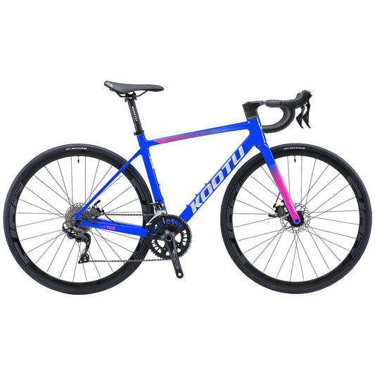 KOOTU R12 Carbon Road Bike Full Hidden Innerline Integrated With SHIMANO 105 R7000 22 Speed - KOOTUBIKE